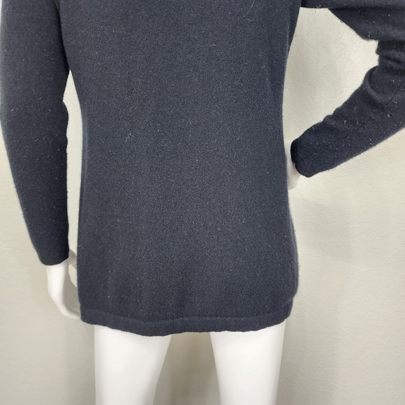Neiman Marcus Cashmere Black Cardigan Size M - Picture 14 of 16